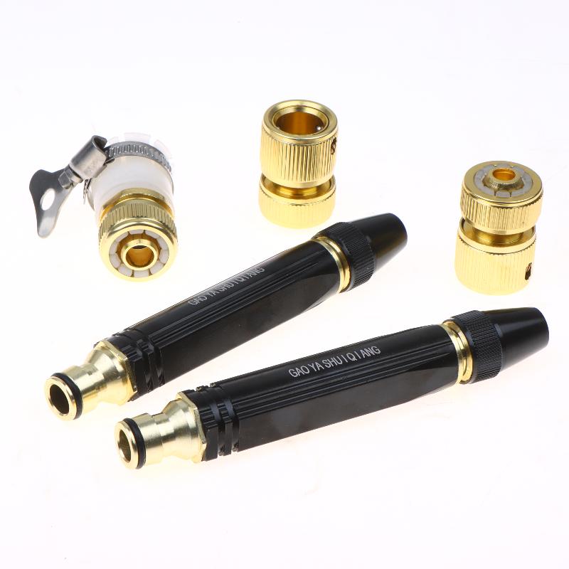 Outdoor Power 'Hose' - ガーデンホース高圧洗浄機用ジェットノズル、錆びにくい真鍮製コネクター、屋外窓や外壁の清掃用