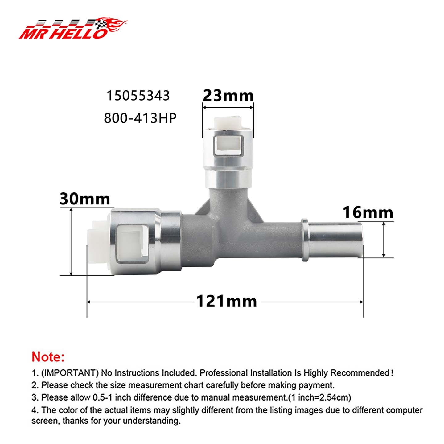 2 ピース/セット 800-413HP 金属ヒーターホースコ - Outdoor Power 'Hose' のレビューと価格