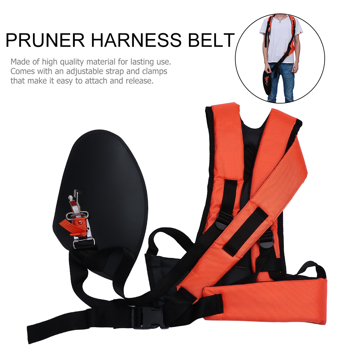 草刈り機用ショルダーストラップ Y字型ダブルパッド入りハーネ - Brush Cutter Strap のレビューと価格