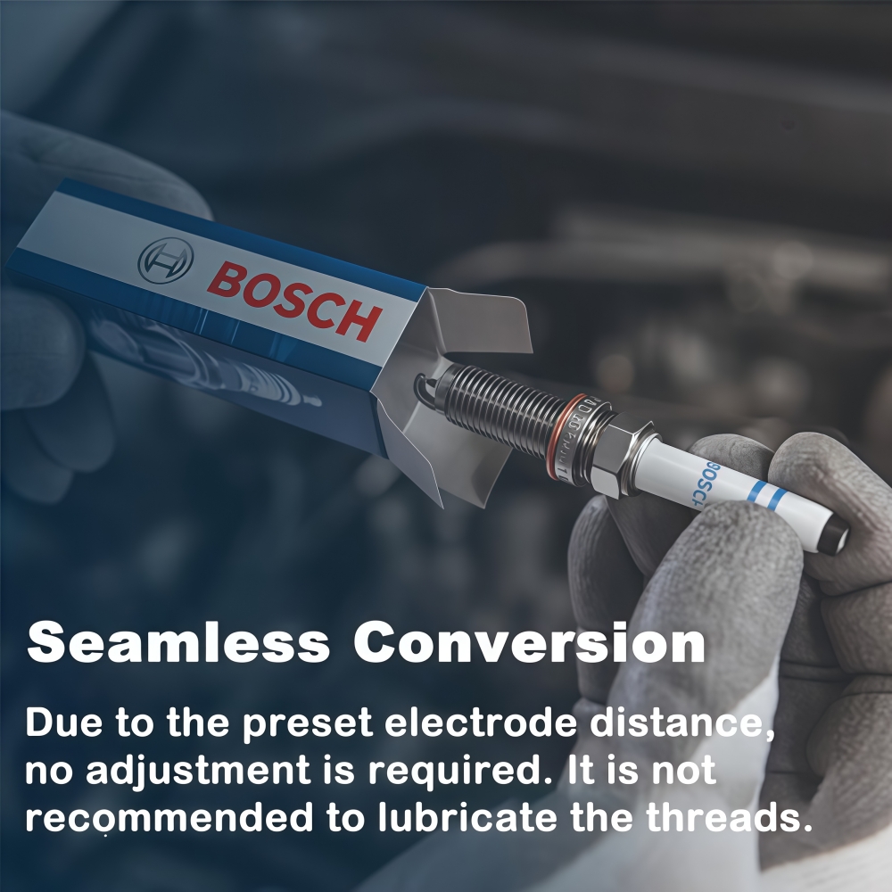 純正ボッシュ FR8LII33X スパークプラグ クライスラ - Bosch Spark Plug Iridium のレビューと価格