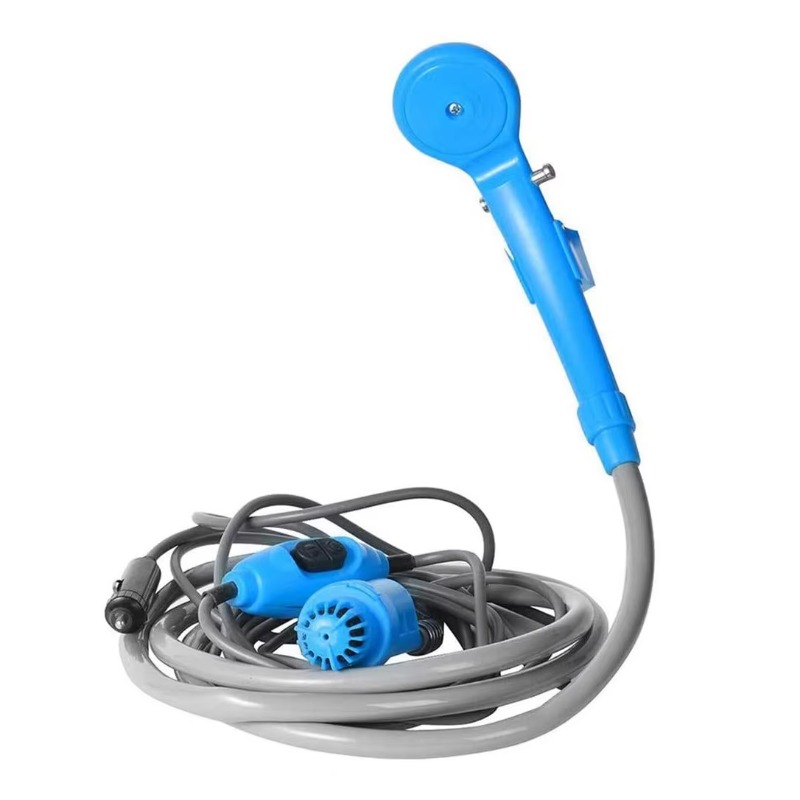 RVキャンプセット アウトドアシャワーケース 蛇口とホース付 - Outdoor Power 'Hose' のレビューと価格