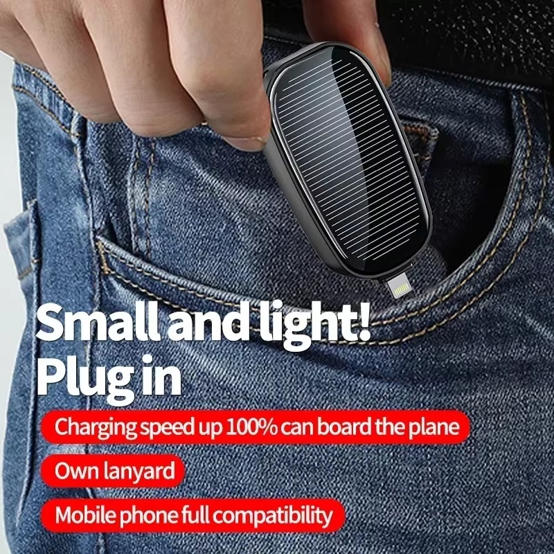 緊急用ソーラーミニポータブル電源キーホルダー型携帯充電器小型 - Outdoor Power Hub のレビューと価格