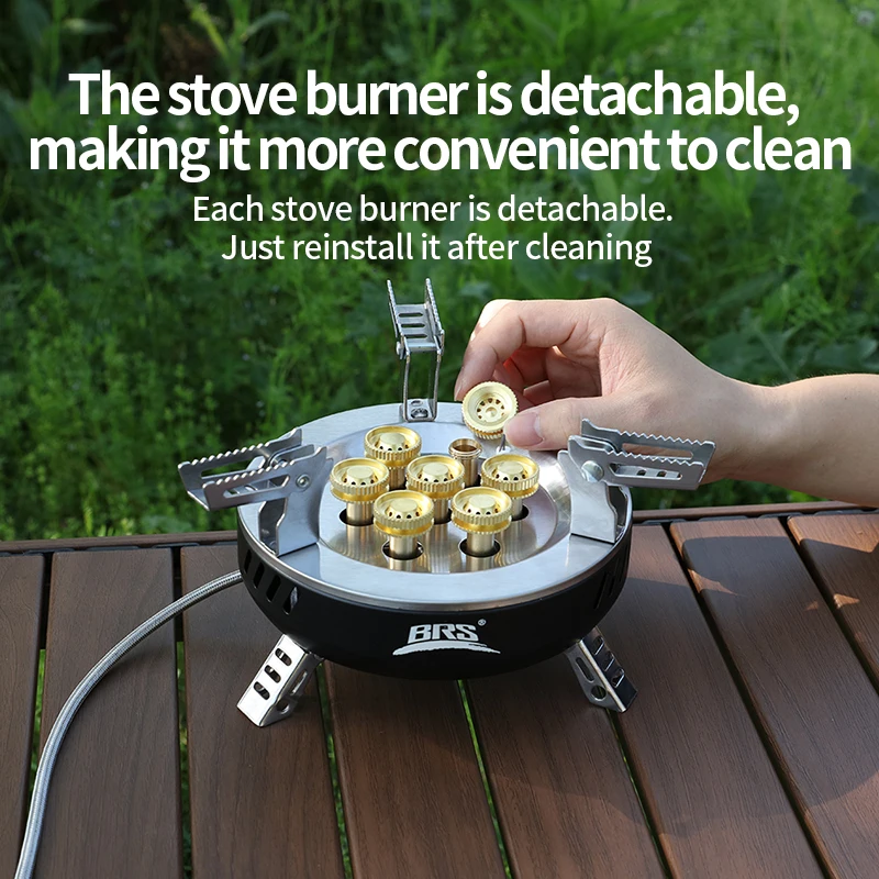 BRS-207-Core キャンプガスストーブハイパワーポー - Outdoor Power 'Hose' のレビューと価格