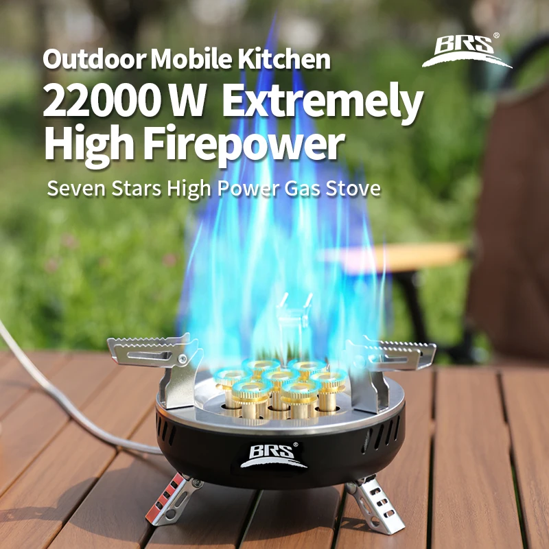 BRS-207-Core キャンプガスストーブハイパワーポー - Outdoor Power 'Hose' のレビューと価格