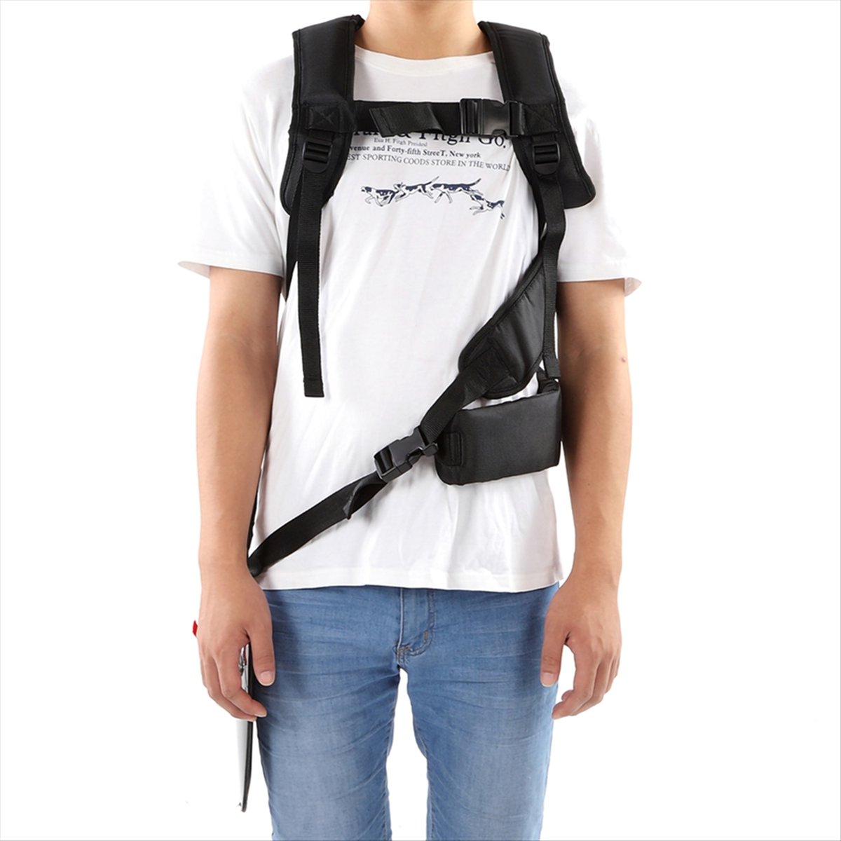 新しいユニバーサルトリマー、ダブルショルダーストラップ、調節 - Brush Cutter Strap のレビューと価格