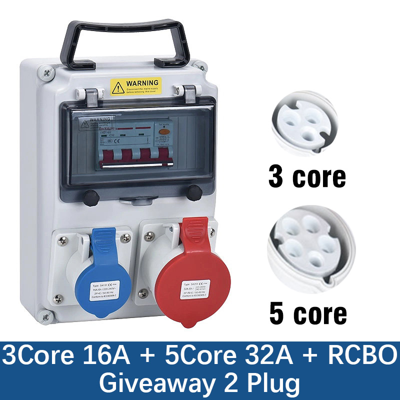 防水仕様の産業用ソケットボックス。屋外用壁掛け配電ボックス。 - Outdoor Power Hub のレビューと価格