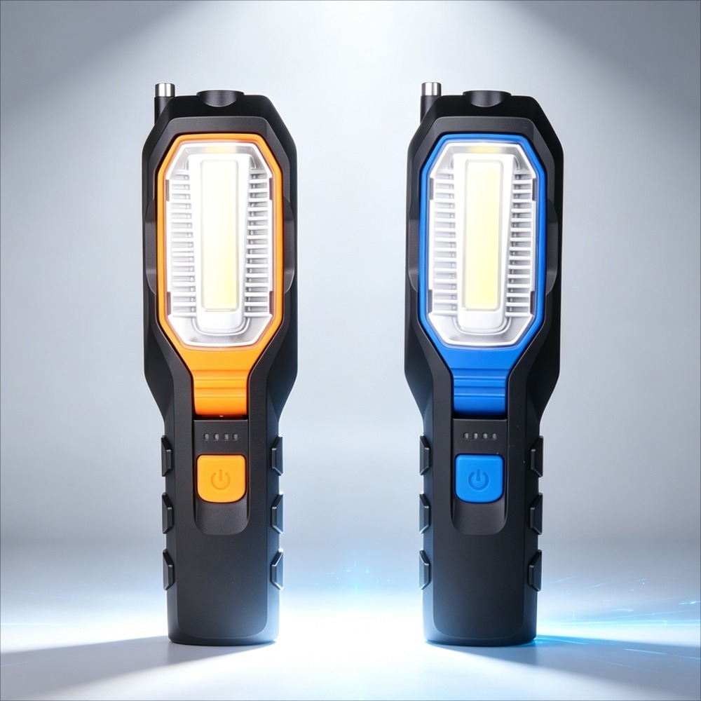新しいLED作業灯、内蔵バッテリー、USB充電式、磁気回転式 - Outdoor Usb Power Bank のレビューと価格